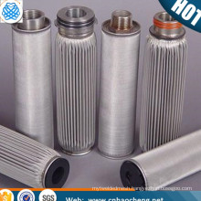 stainless steel Pleated Panel Air Filters/Pleated Filter Cartridges